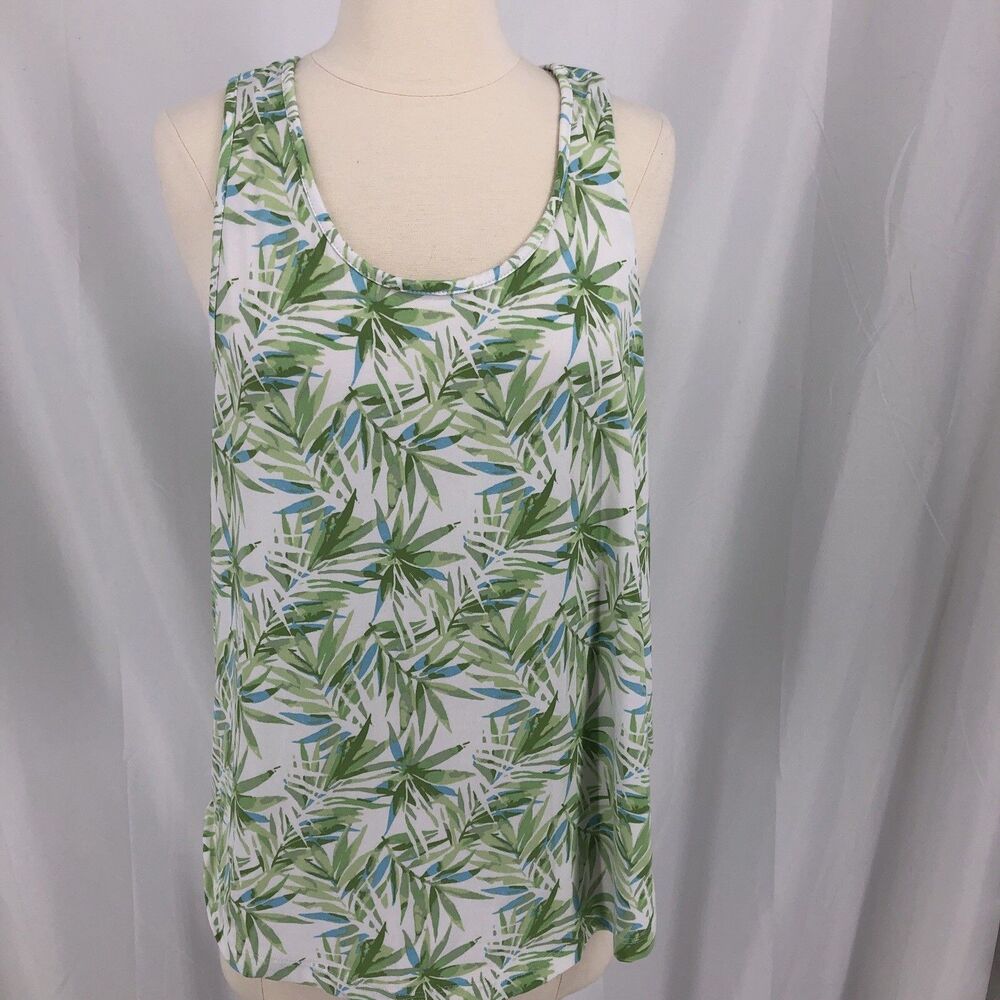 Cynthia Rowley Tropical Tank Top XL